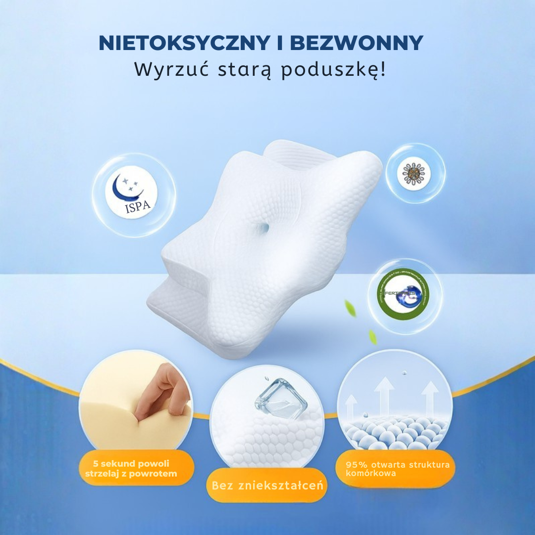 Laurencjusz | Ergonomiczna poduszka pod szyję