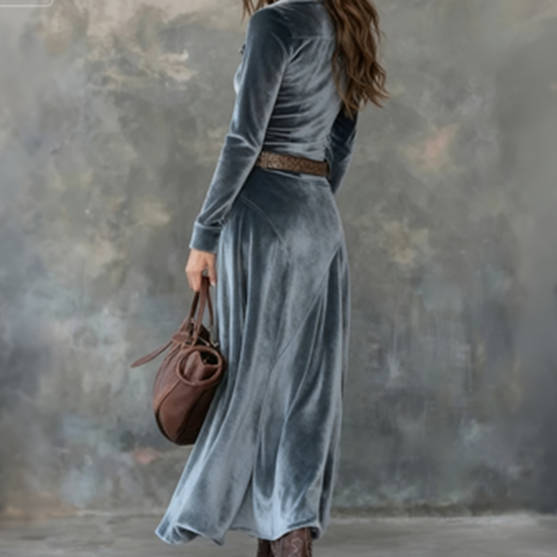 Ephemia | Elegancka zwiewna sukienka maxi